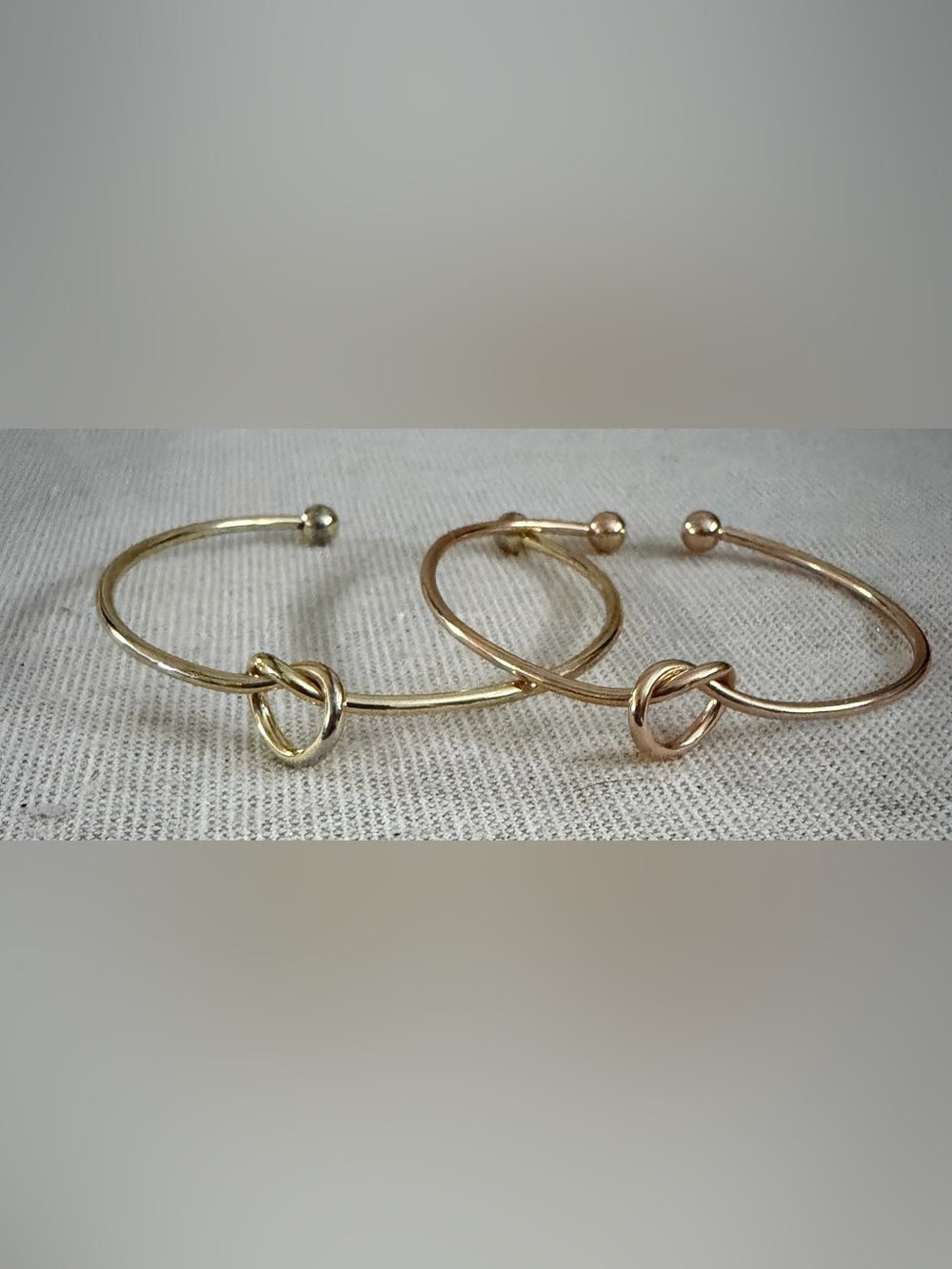 Gold Tone Open Cuff Bracelet - Minimal Women's Jewelry
